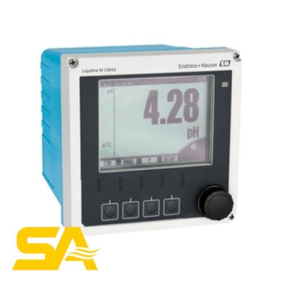 تصویر ترانسمیتر آنالایزر Endress+Hauser CM42 – مناسب اندازه‌گیری pH، ORP، هدایت الکتریکی و اکسیژن محلول در صنایع شیمیایی، غذایی و دارویی