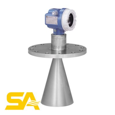 تصویر ترانسمیتر سطح راداری اندرس‌هاوزر – Endress+Hauser FMR230، تجهیز Micropilot M با فناوری راداری 6 گیگاهرتز برای اندازه‌گیری غیرتماسی سطح مایعات، خمیرها و لجن در صنایع شیمیایی، غذایی، دارویی و آب و فاضلاب