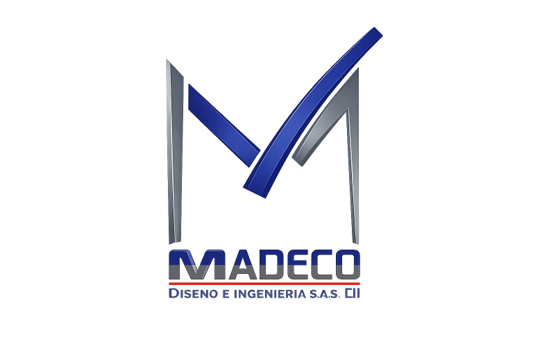 لوگوی شرکت MADECO، تولیدکننده تجهیزات و قطعات صنعتی و سیستم‌های کنترلی